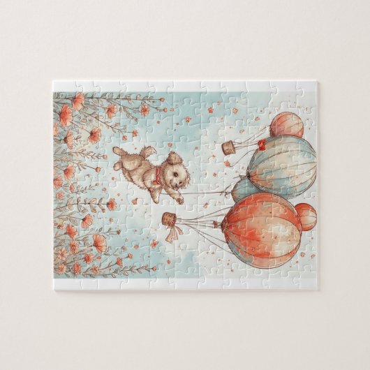 Beautiful Puppy Puzzle (Horizontal)