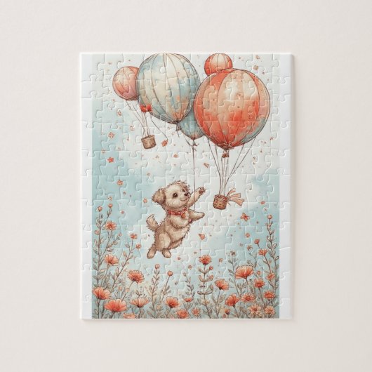 Beautiful Puppy Puzzle (Vertikal)
