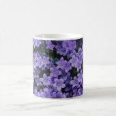 Beautiful Purple Blumen Coffee Tasse (Mittel)