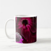 Beautiful Purple Rose Collage Kaffeetasse (Links)