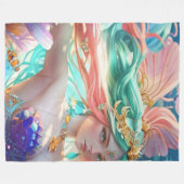 Beautiful queen  fleecedecke (Vorderseite (Horizontal))