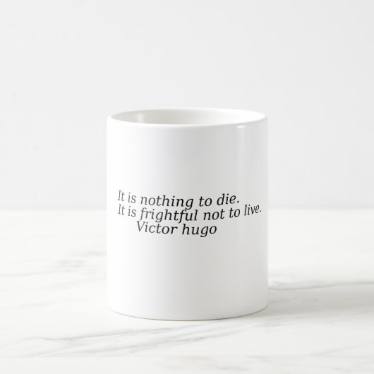 Beautiful quotes about life kaffeetasse (Mittel)