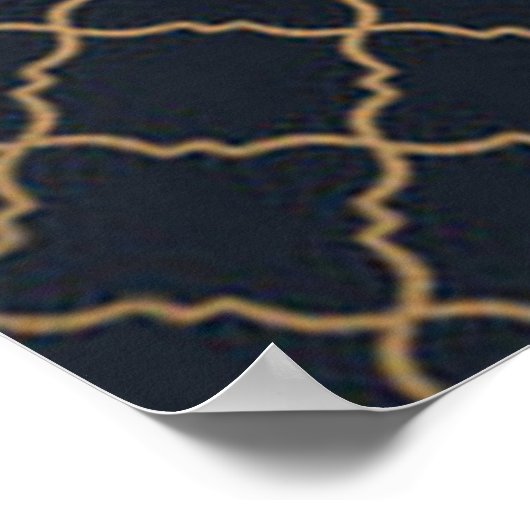 Beautiful Ramadan Kareem Poster (Ecke)