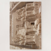 Beautiful Ramses 2 tomb temple, Abu Simbel, Egypt, Puzzle (Vertikal)