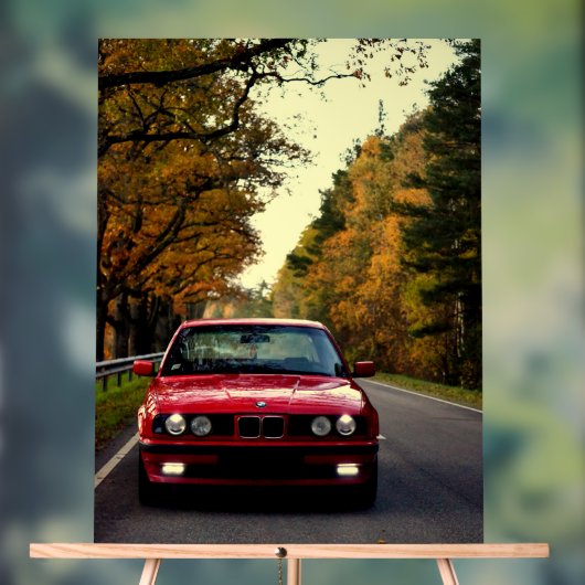 Beautiful_Red_E34 Acrylschild (Neutral)