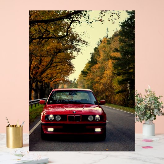 Beautiful_Red_E34 Acrylschild (Hochzeit)