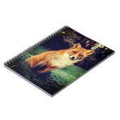 Beautiful Red Fox Notizblock (Linke Seite)