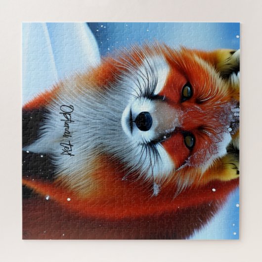Beautiful Red Fox Puzzle (Horizontal)