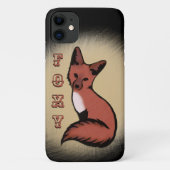 Beautiful Red Foxy Fox Case-Mate iPhone Hülle (Rückseite)