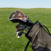 Beautiful Red Haired Nordic Warrior Golf Headcover (In SItu)