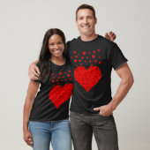 Beautiful Red Heart Valentines Day T Shirt (Unisex)