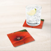 Beautiful Red Poppy Party Untersetzer (Vor Ort)