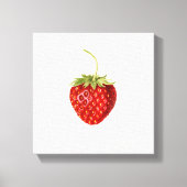 Beautiful Red Strawberry (von Louis C.C. Krieger) Leinwanddruck (Vorderseite)