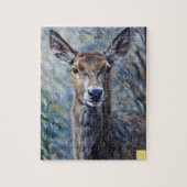 Beautiful Reindeer puzzle (Vertikal)