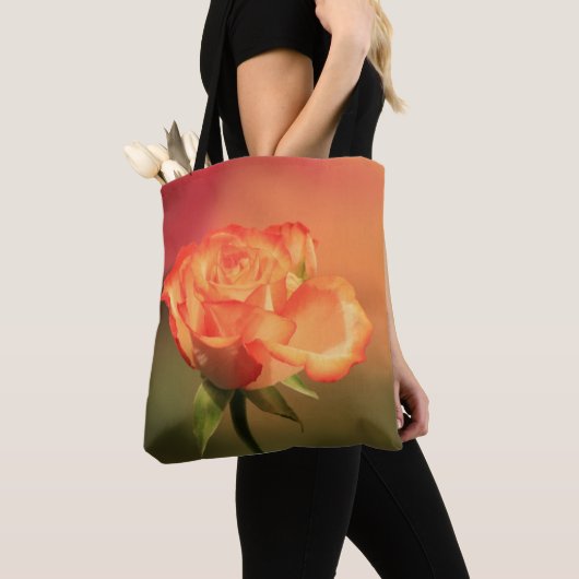 Beautiful Romantic Rose Fotograph Tasche (Von Nahem)