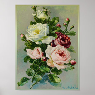 Beautiful Rose Bouquet von Catherine Klein Poster