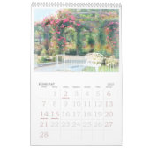 Beautiful Rose Garden Scenery Calendar (Type-A) Kalender (Feb 2027)