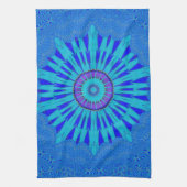 Beautiful Royal Blue Mandala Kunst, Dichtung und M Handtuch (Vertikal)