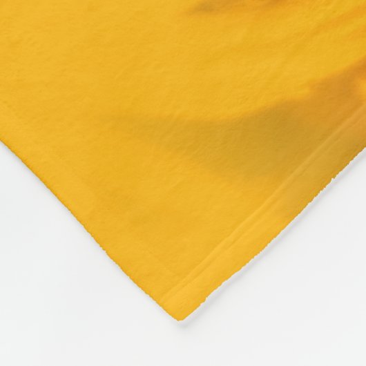 Beautiful Rudbeckia Fulgida / Orange Coneflowers Fleecedecke (Ecke)