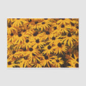 Beautiful Rudbeckias Yellow Coneflowers Seidenpapier (Vorderseite)