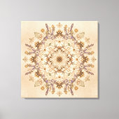 "Beautiful Sacred Mandala Wall Art Leinwanddruck (Vorderseite)