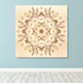 "Beautiful Sacred Mandala Wall Art Leinwanddruck (Insitu (Holzboden))