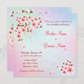 Beautiful Sakura Einladung (Vorne/Hinten)