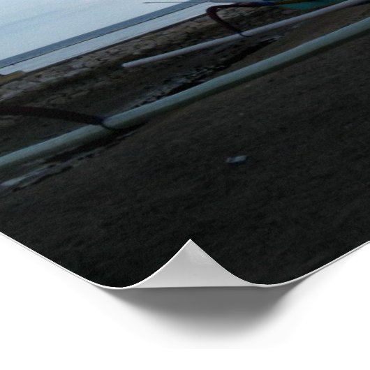 Beautiful Sanur Beach, Bali - Indonesien Poster (Ecke)