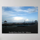 Beautiful Sanur Beach, Bali - Indonesien Poster (Vorne)