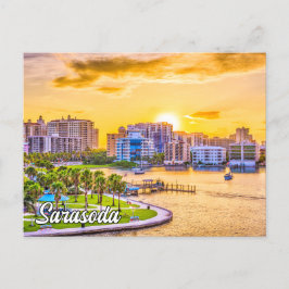 Beautiful Sarasoda, Florida, USA Postkarte
