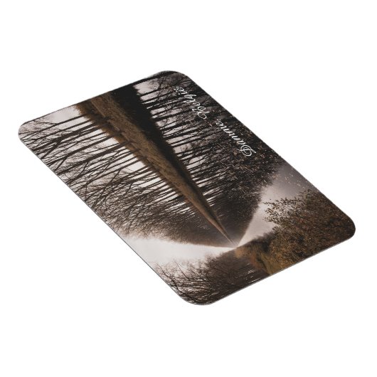 Beautiful Schipdonk Canal in Autumn, Damme Magnet (Rechte Seite)