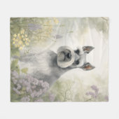 Beautiful Schnauzer Fleecedecke (Vorderseite (Horizontal))