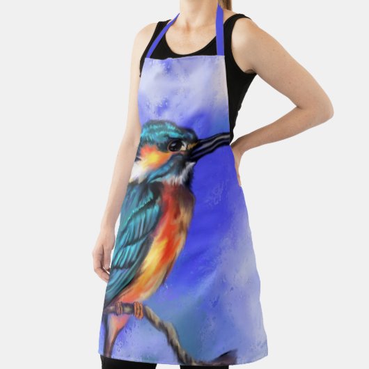 Beautiful Schürze Kingfisher Bird (InSitu)