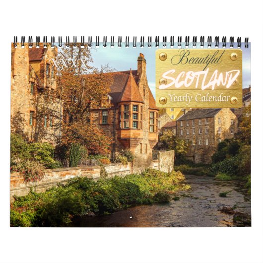 Beautiful Scotland European Calendar Kalender (Titelbild)