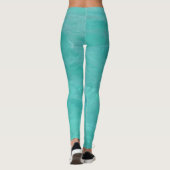 Beautiful sea ripples leggings (Rückseite)