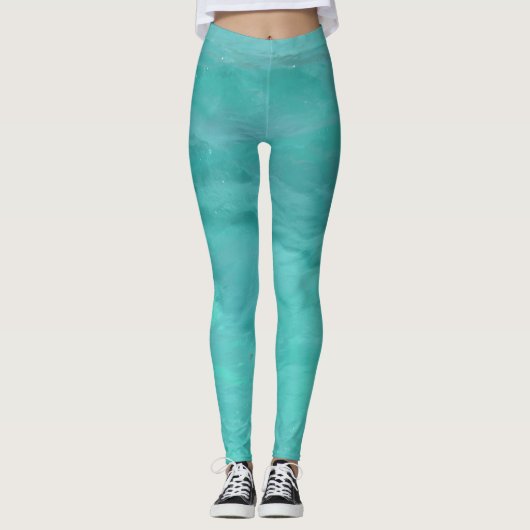 Beautiful sea ripples leggings (Vorderseite)