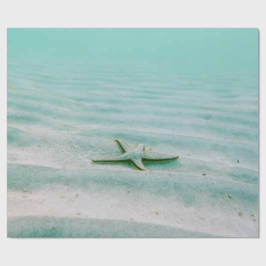 Beautiful Sea Star Geschenkpapier (Flach)