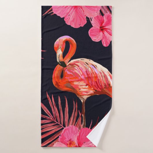 Beautiful seamless floral summer pattern backgroun badehandtuch (Badehandtuch)