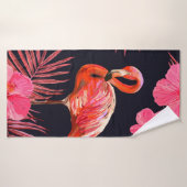 Beautiful seamless floral summer pattern backgroun badehandtuch (Badehandtuch)