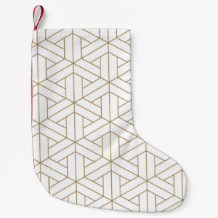 Beautiful Seamless Muster japanese shoji kumiko, Kleiner Weihnachtsstrumpf