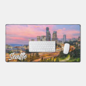 Beautiful Seattle, Washington, USA Schreibtischunterlage (Tastatur & Maus)