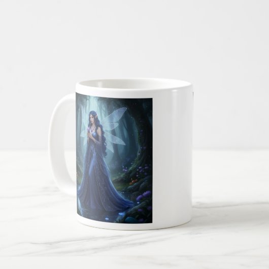 Beautiful September Sapphire Fairy Kaffeetasse (Vorderseite Links)