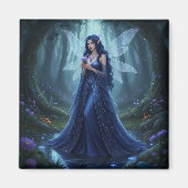 Beautiful September Sapphire Fairy Magnet (Vorne)