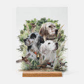 Beautiful Setters Acrylschild (Vorderseite)