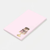 Beautiful Shiny Glam Party Cake Post-it Klebezettel (angewinkelt)