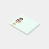 Beautiful Shiny Glam Party Cake Post-it Klebezettel (angewinkelt)