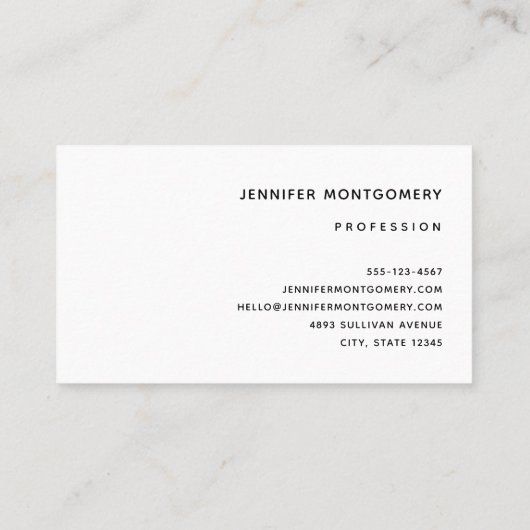 Beautiful Shiny Glam Party Cake Visitenkarte (Rückseite)