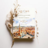 Beautiful Siena, Italien Rett-the-Date-Einladung Einladung