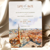 Beautiful Siena, Italien Rett-the-Date-Einladung Einladung