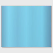Beautiful Simple Baby Blue Satin Geschenkpapier (Flach)